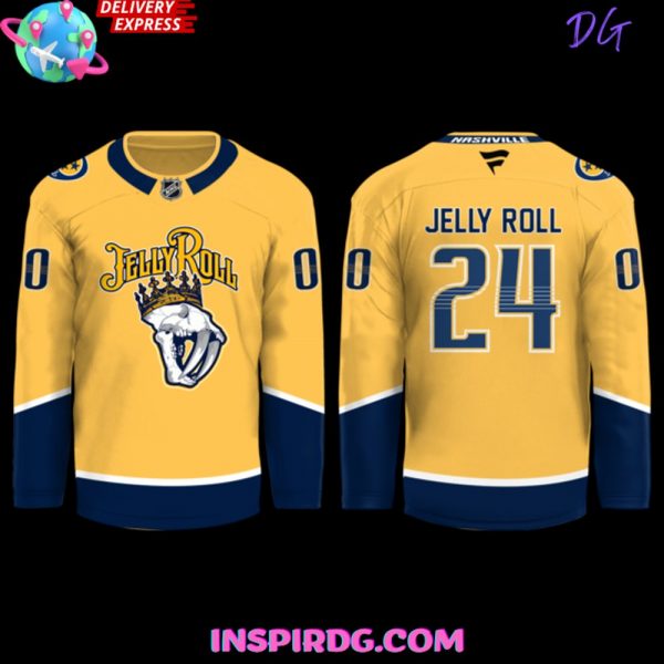 Jelly Roll Music City Hockey Limited Edition Jersey