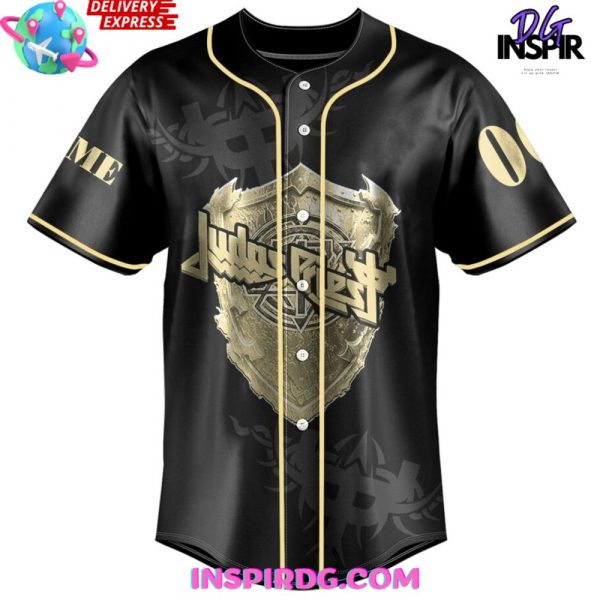 Judas Priest Shield of Pain 2025 Baseball Jersey