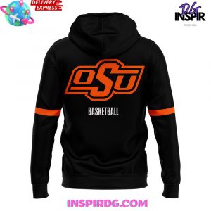 OSU Cowboy Basketball 2025 Black Hoodie