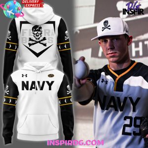 2025 Jolly Rogers Navy Midshipmen Baseball Hoodie