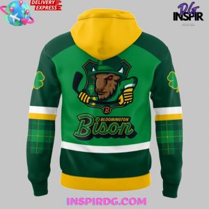 Bloomington Bison St Patricks Day 2025 Hoodie