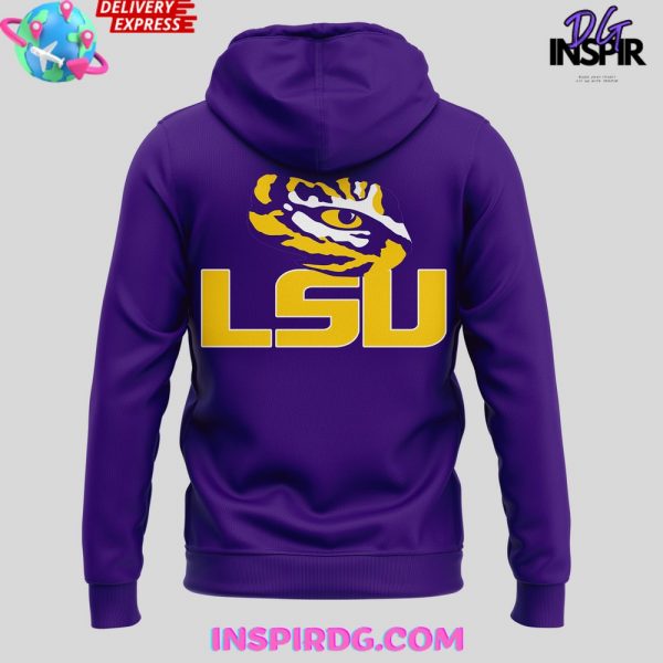 LSU Tigers x OVO 2025 Purple Hoodie