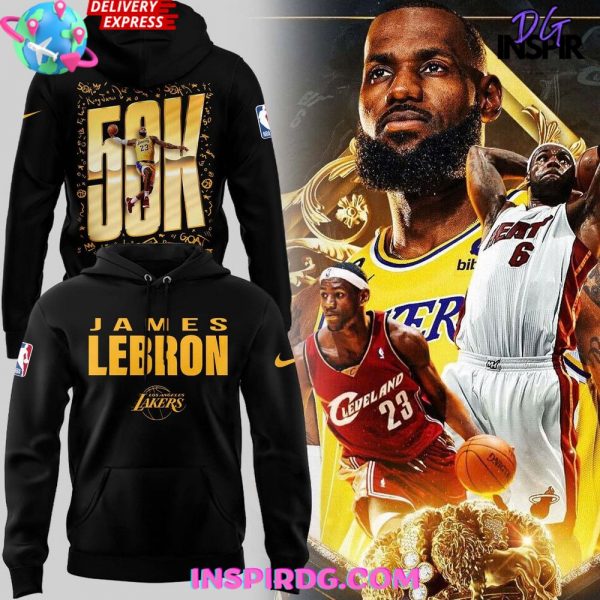 Lebron James 50k Points Limited Hoodie