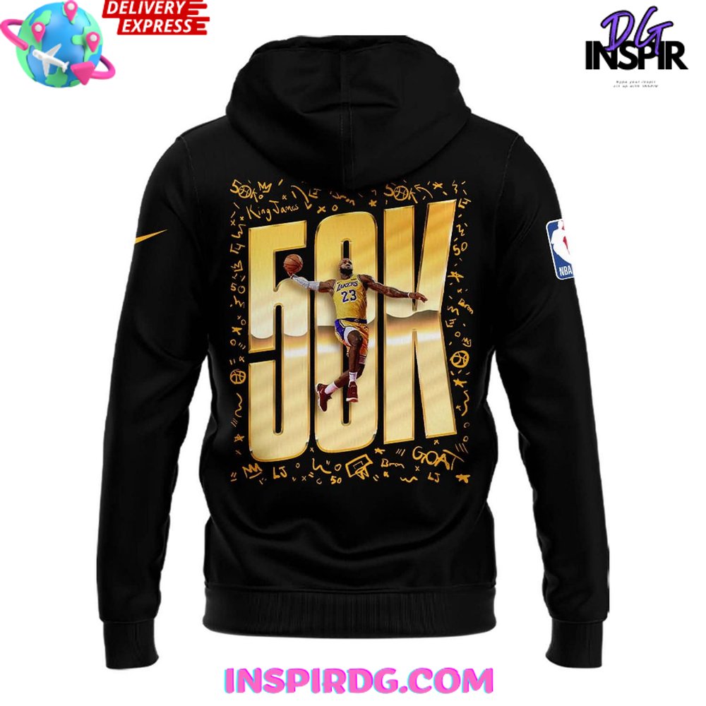 Lebron James 50k Points Limited Hoodie Lebron James 50k Points Limited Hoodie