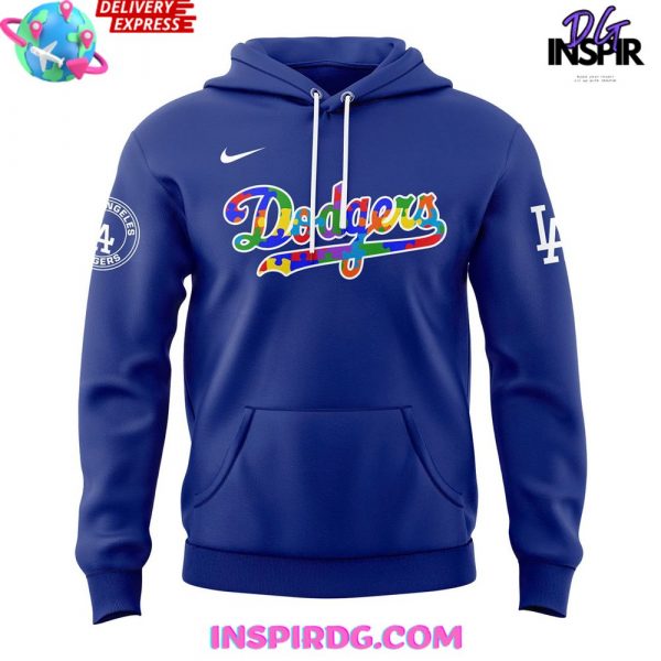 Los Angeles Dodgers Autism Awareness 2025 Hoodie
