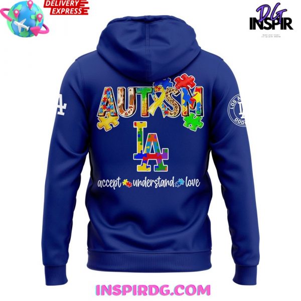 Los Angeles Dodgers Autism Awareness 2025 Hoodie