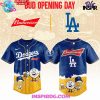 Los Angeles Dodgers Budweiser Opening Day 2025 Baseball Jersey