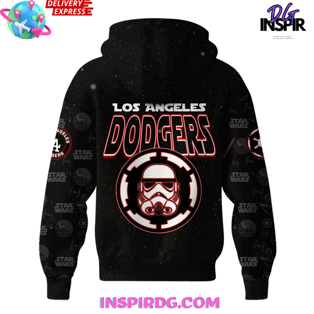 Los Angeles Dodgers MLB x Star Wars Night 2025 Hoodie Los Angeles Dodgers MLB x Star Wars Night 2025 Hoodie