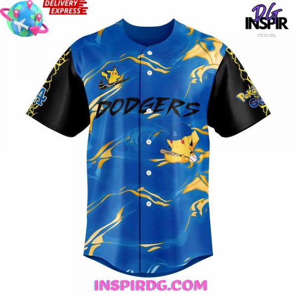 Los Angeles Dodgers Pokémon GO Special Baseball Jersey