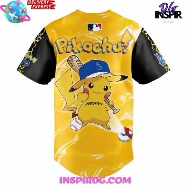 Los Angeles Dodgers Pokémon GO Special Baseball Jersey