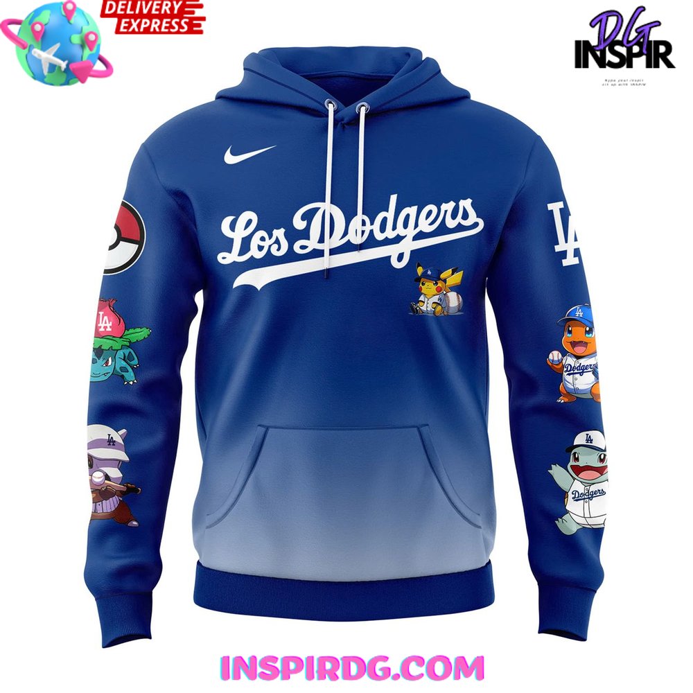 Los Angeles Dodgers Pokemon GO Edition Hoodie