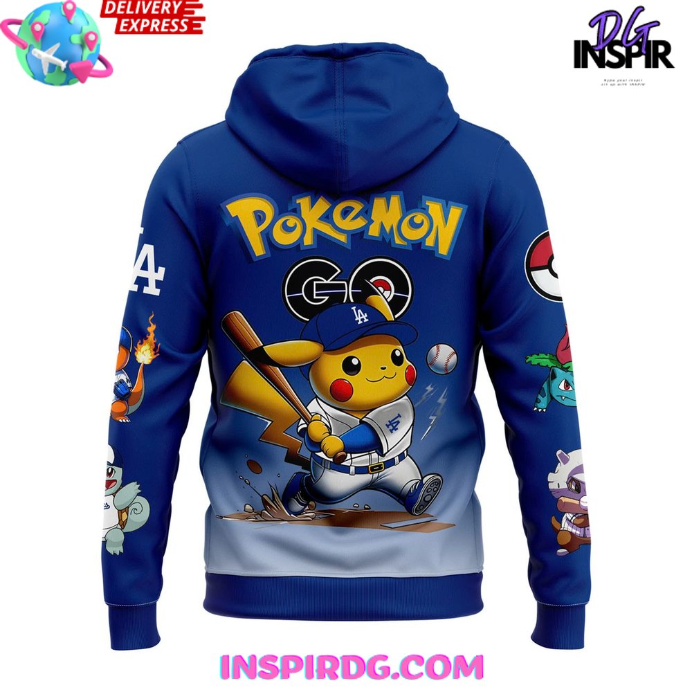 Los Angeles Dodgers Pokemon GO Edition Hoodie