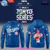 Los Angeles Dodgers Takashi Murakami MLB Tokyo Series 2025 Blue Hoodie
