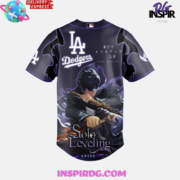 Los Angeles Dodgers x Solo Leveling Special Baseball Jersey