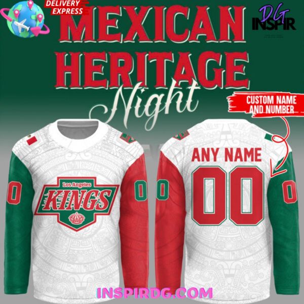 Los Angeles Kings Mexican Heritage Night 2025 Hockey Jersey