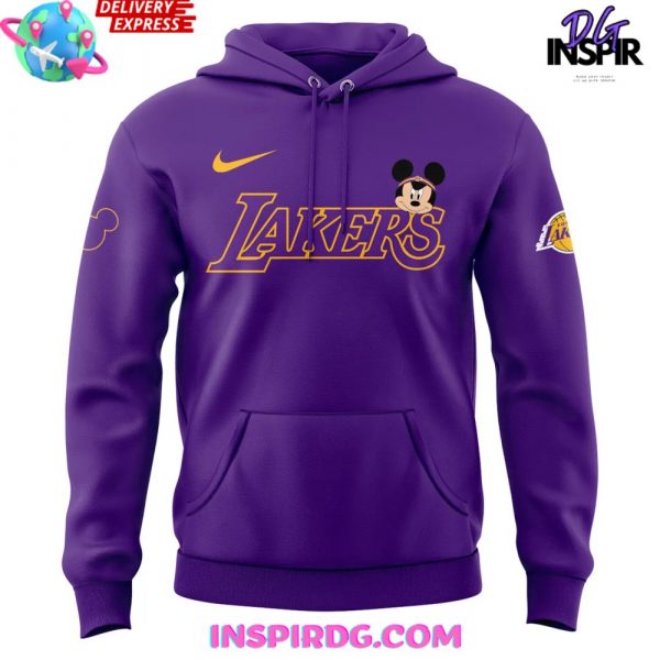 Los Angeles Lakers Mickey Mouse Special Hoodie