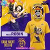 Los Angeles Lakers x One Piece Night 2025 Gold T-Shirt