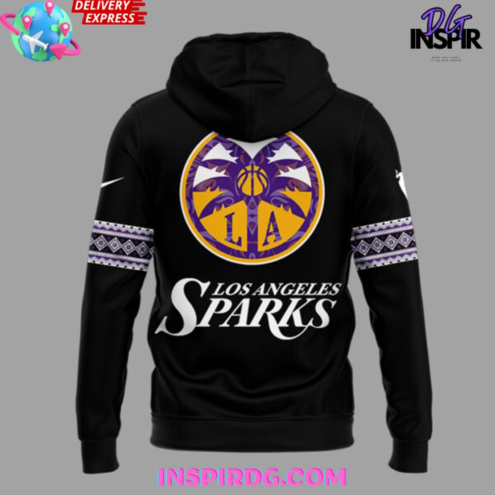 Los Angeles Sparks Native American Heritage Month 2025 Hoodie Los Angeles Sparks Native American Heritage Month 2025 Hoodie