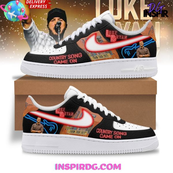 Luke Bryan Country Song Came On Limited Nike Air Force 1