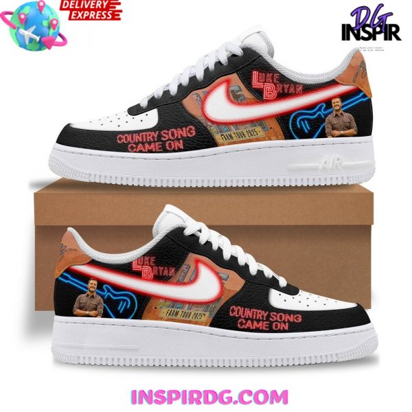 Luke Bryan Country Song Came On Limited Nike Air Force 1