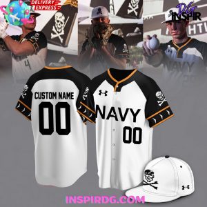 2025 Jolly Rogers Navy Midshipmen Baseball Jersey