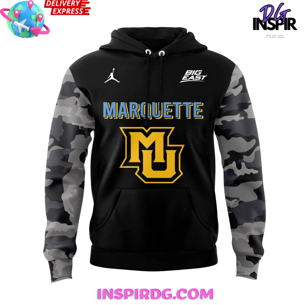Marquette Golden Eagles Basketball Honoring History Special Hoodie Marquette Golden Eagles Basketball Honoring History Special Hoodie