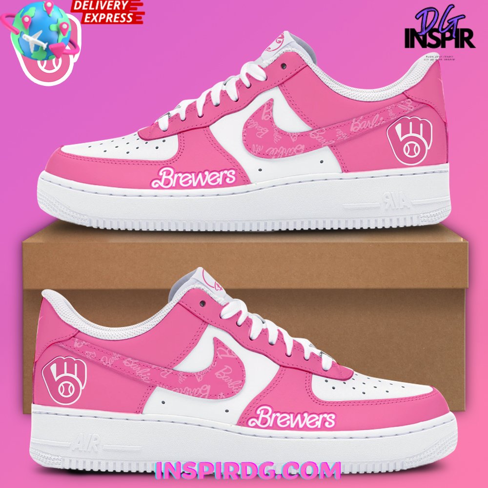 Milwaukee Brewers Barbie Night Limited Nike Air Force 1 Milwaukee Brewers Barbie Night Limited Nike Air Force 1