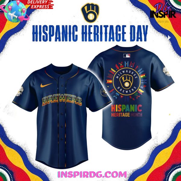 Milwaukee Brewers Hispanic Heritage Day Special Baseball Jersey