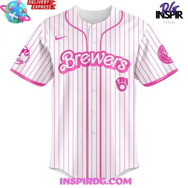 Milwaukee Brewers x Barbie Night Game 2025 Baseball Jersey