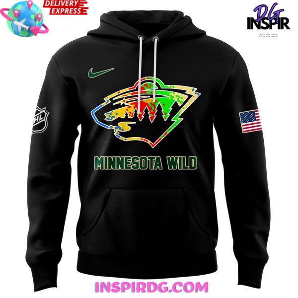 Minnesota Wild Autism Awareness 2025 Hoodie