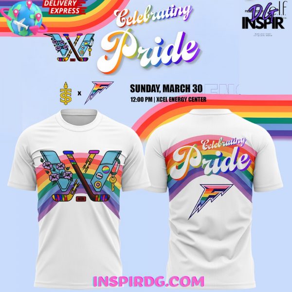 Minnesota Wild Celebrating Pride 2025 T-Shirt
