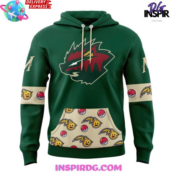 Minnesota Wild x Pokémon Special Hoodie
