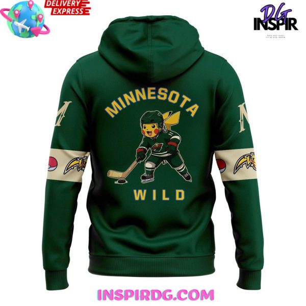 Minnesota Wild x Pokémon Special Hoodie
