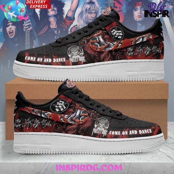 Mötley Crüe Come On And Dance Limited Nike Air Force 1