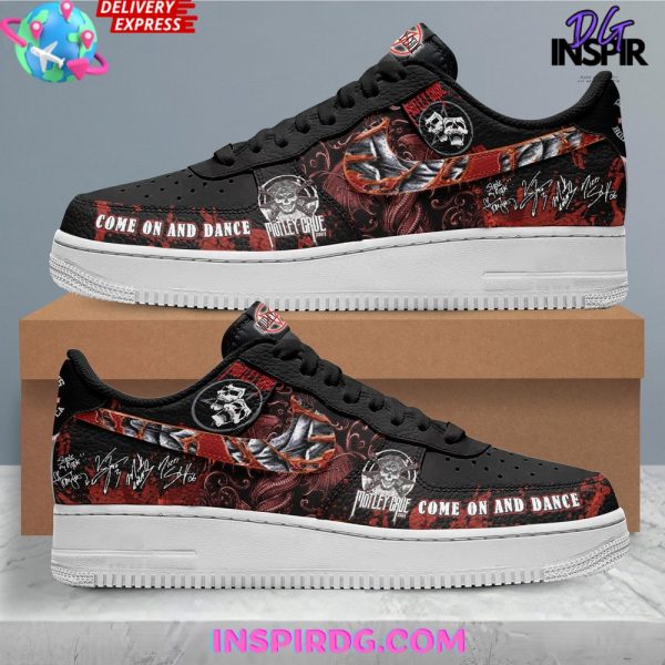 Mötley Crüe Come On And Dance Limited Nike Air Force 1
