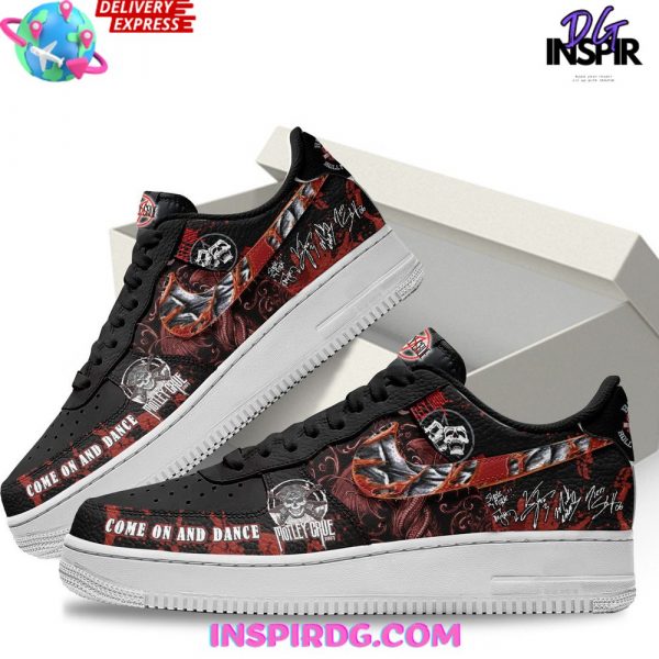 Mötley Crüe Come On And Dance Limited Nike Air Force 1