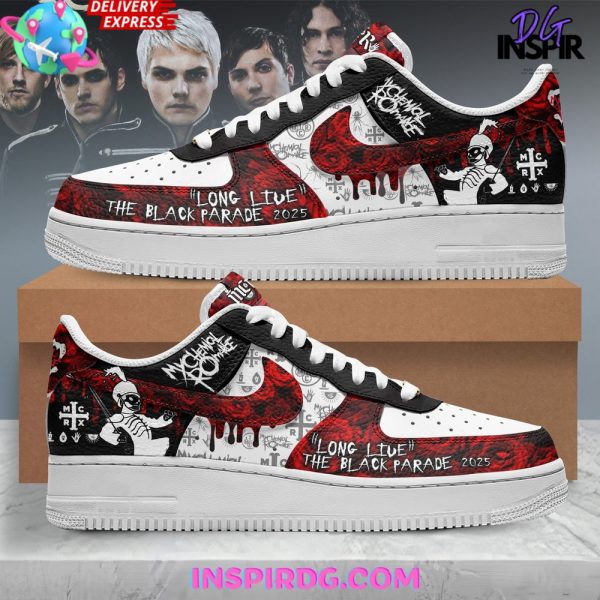 My Chemical Romance The Black Parade 2025 Nike Air Force 1