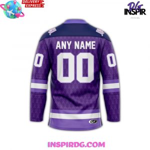 Bloomington Bison Fights Cancer 2025 Hockey Jersey