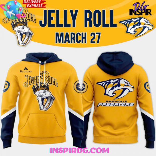 Nashville Predators x Jelly Roll 2025 Hoodie