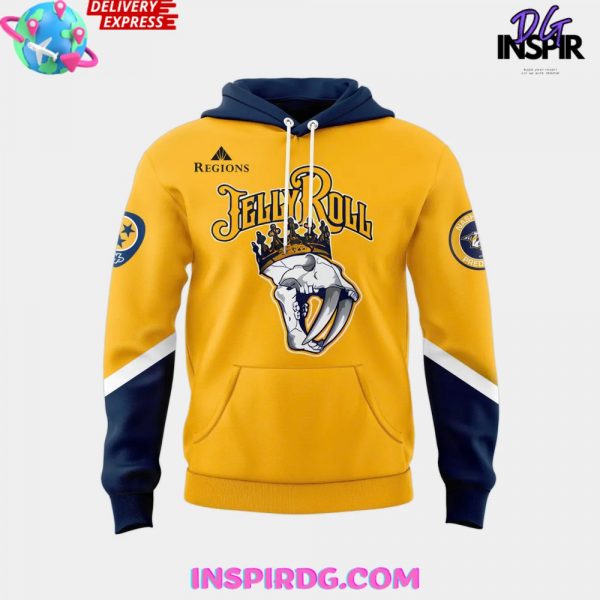 Nashville Predators x Jelly Roll 2025 Hoodie