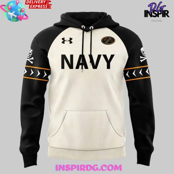 Navy Midshipmen Baseball Fear The Bones Special Hoodie