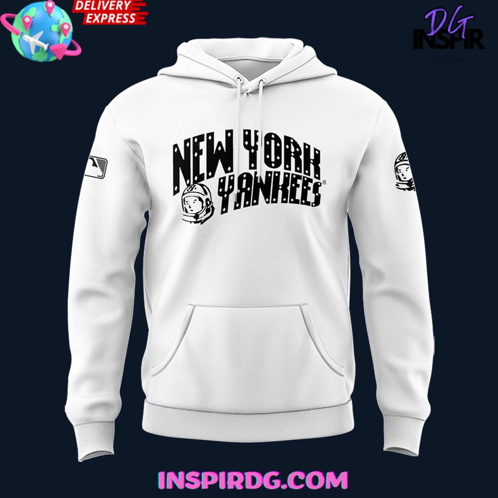 New York Yankees x BBC Special White Hoodie New York Yankees x BBC Special White Hoodie