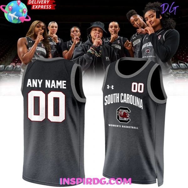 Official South Carolina Women’s Basketball 2025 Black Jersey
