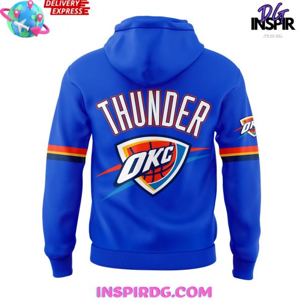 Oklahoma City Thunder Playoffs Clinched 2025 Swingman Hoodie