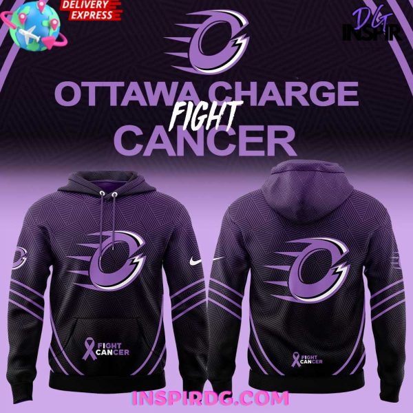 Ottawa Charge Fight Cancer 2025 Hoodie