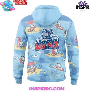Hartford Wolf Pack Peanuts Summer Collection Hoodie