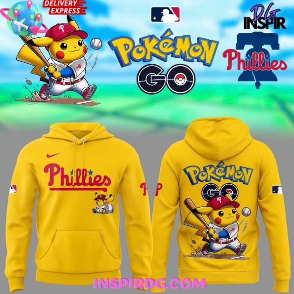 Philadelphia Phillies Pokémon GO Limited Hoodie