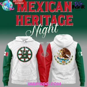 Boston Bruins Mexican Heritage Night 2025 Hoodie