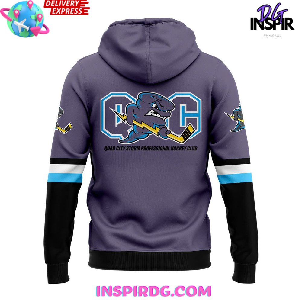 Quad City Storm Legends 2025 Professional Hoodie Quad City Storm Legends 2025 Professional Hoodie