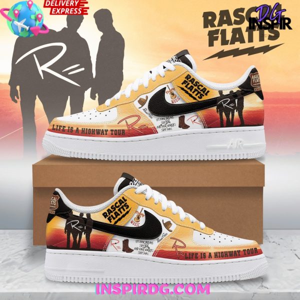 Rascal Flatts Life is a Highway Tour 2025 Nike Air Force 1